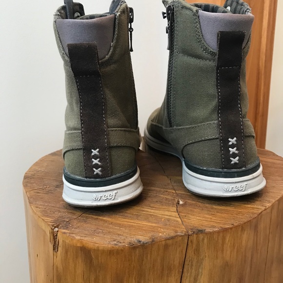 Reef Green army boots - Picture 3 of 5